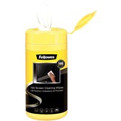 FELLOWES SCREEN CLEANING WIPES TUB 100