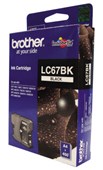 BROTHER LC67BK INK CARTRIDGE BLACK