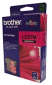 BROTHER LC67M INK CARTRIDGE MAGENTA