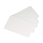 ZEBRA PVC CARDS PVC 30MM WHITE PACK 500