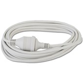 SANSAI POWER CABLE EXTENSION LEAD 3M WHITE