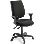 OPD TANE 2 OFFICE CHAIR HIGHBACK 2LEVER ADJUSTABLE ARMS QUANTUM BLACK