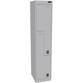 OPD STORAGE LOCKER 2 STEP W375 X D450 X H1800MM STONE GREY