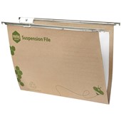 MARBIG ENVIRO SUSPENSION FILES FOOLSCAP KRAFT PACK 10