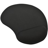 DIGITUS EDNET MOUSE PAD WITH GEL WRIST REST BLACK