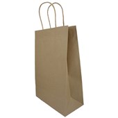 COASTAL KRAFT PAPER BAG WITH HANDLE LARGE 320 X 110 X 420MM