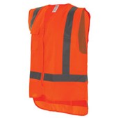 PRO CHOICE SAFETY VEST HI VIS TTMC ORANGE LARGE