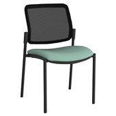 OPD ZED VISITOR MESH CHAIR STACKABLE LAGOON