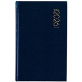 COLLINS DIARY 81A W125 X L195MM NAVY DAY PER PAGE EVEN YEAR