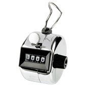 REXEL HANDY TALLY COUNTER 4 DIGIT SILVER