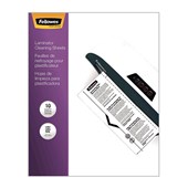 FELLOWES LAMINATOR CLEANING SHEETS A4 PACK 10