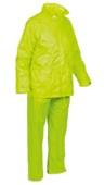 GOOD2GLOW RAINSUIT JACKET AND PANT SET SMALL NEON YELLOW