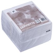 HARVEYS PAPER SERVIETTE 1PLY WHITE PACK 250