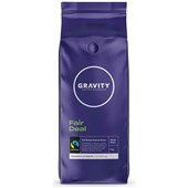 GRAVITY FAIR DEAL COFFEE BEANS FAIRTRADE 1KG