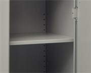 FIRSTLINE CUPBOARD SHELF W916MM SILVER GREY