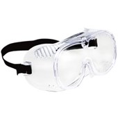 ESKO ECONO SAFETY GOGGLES E2000 ANTIFOG ANTISCRATCH WITH ELASTIC STRAP CLEAR LENS