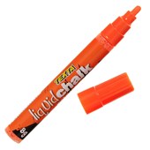 TEXTA LIQUID CHALK MARKER WET WIPE BULLET 45MM ORANGE