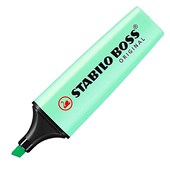 STABILO BOSS HIGHLIGHTER CHISEL PASTEL HINT OF MINT