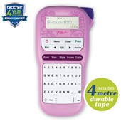 BROTHER PTOUCH PTH110 LABEL MAKER PINK