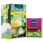 DILMAH TEA BAGS JASMINE GREEN INDIVIDUALLY FOIL ENVELOPED BOX 20