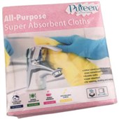 PUREEN CLOTH MULTIPURPOSE SUPER ABSORBANT PINK PACK 10