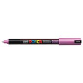 POSCA PC1MR PAINT MARKER BULLET ULTRA FINE 07MM METALLIC PINK