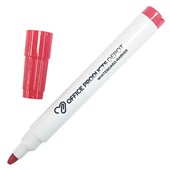 OPD WHITEBOARD MARKER BULLET TIP RED