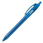 ICON BALLPOINT RETRACTABLE PEN TRIANGULAR MEDIUM BLUE