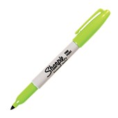 SHARPIE PERMANENT MARKER FINE BULLET 10MM LIME