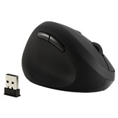 KENSINGTON ERGO LEFT HANDED WIRELESS MOUSE BLACK