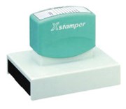 XSTAMPER N28 CUSTOM MADE STAMP W100 X L65MM BLACK