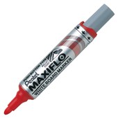 PENTEL MAXIFLO WHITEBOARD MARKER BULLET 21MM RED