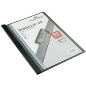 DURABLE DURACLIP DOCUMENT FILE PORTRAIT 60 SHEET CAPACITY A4 BLACK