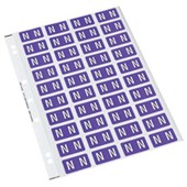 CODAFILE ALPHA LABEL N 162564 40 LABELS