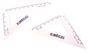 CELCO SET SQUARE 60 DEGREES 320MM CLEAR