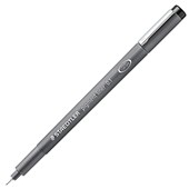 STAEDTLER 308 PIGMENT FINELINER PEN 01MM BLACK