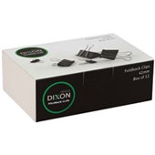 DIXON FOLDBACK CLIPS 41MM PACK 12