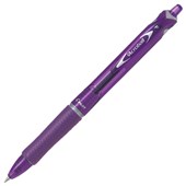 PILOT ACROBALL BALLPOINT PEN 07MM VIOLET