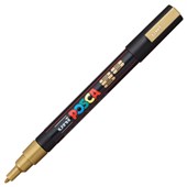 POSCA PC3M PAINT MARKER BULLET FINE 13MM GOLD