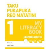 WARWICK MY LITERACY BOOK 1 TAKU PUKAPUKA REO MATATINI 14MM RULED 32 LEAF