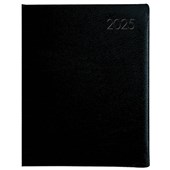 COLLINS DIARY PORTFOLIO 246 X 165MM BLACK DAY PER PAGE WIRO TABBED ODD YEAR